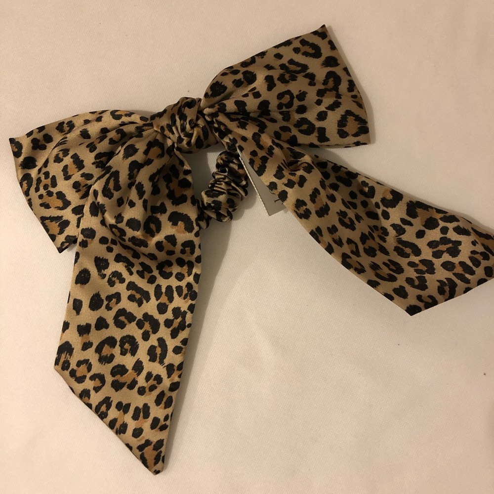 J. Crew  Satin Scrunchie With Bow